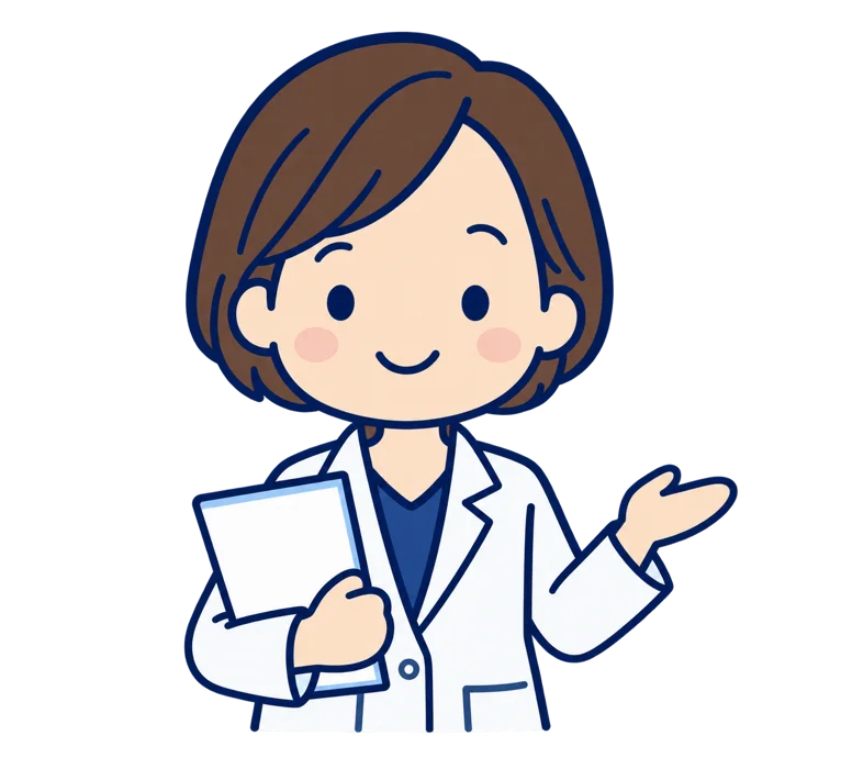 書類を持つ医師